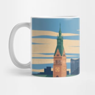 HAMBURG GERMANY TRAVEL VINTAGE Mug